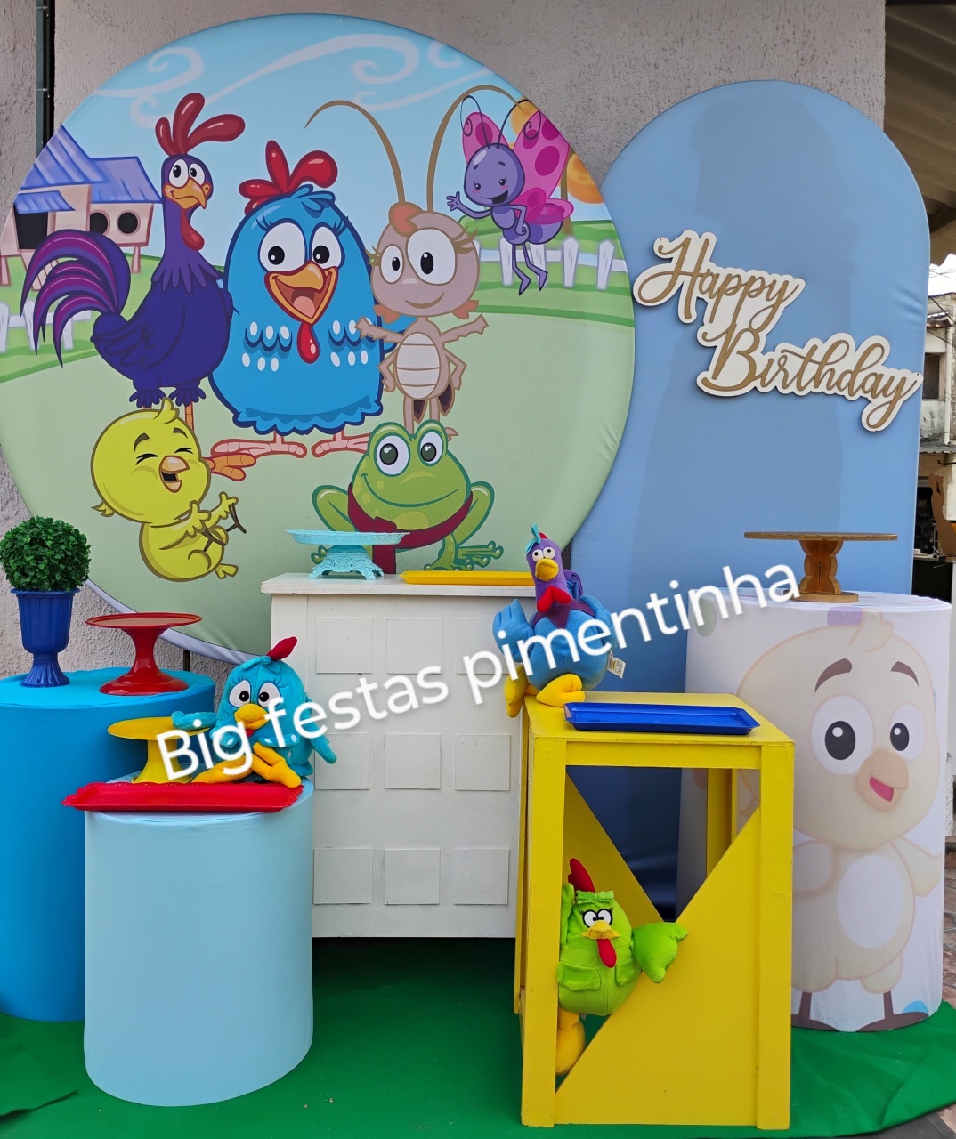 Kit Diamante Galinha Pintadinha 2 - big festas pimentinha