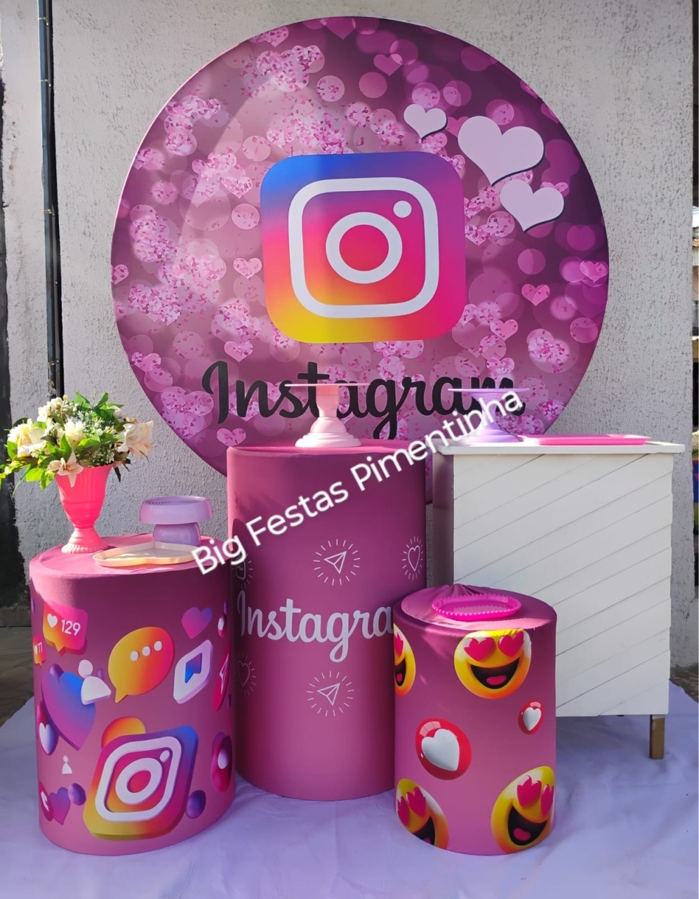 Kit Ouro Instagram  - big festas pimentinha