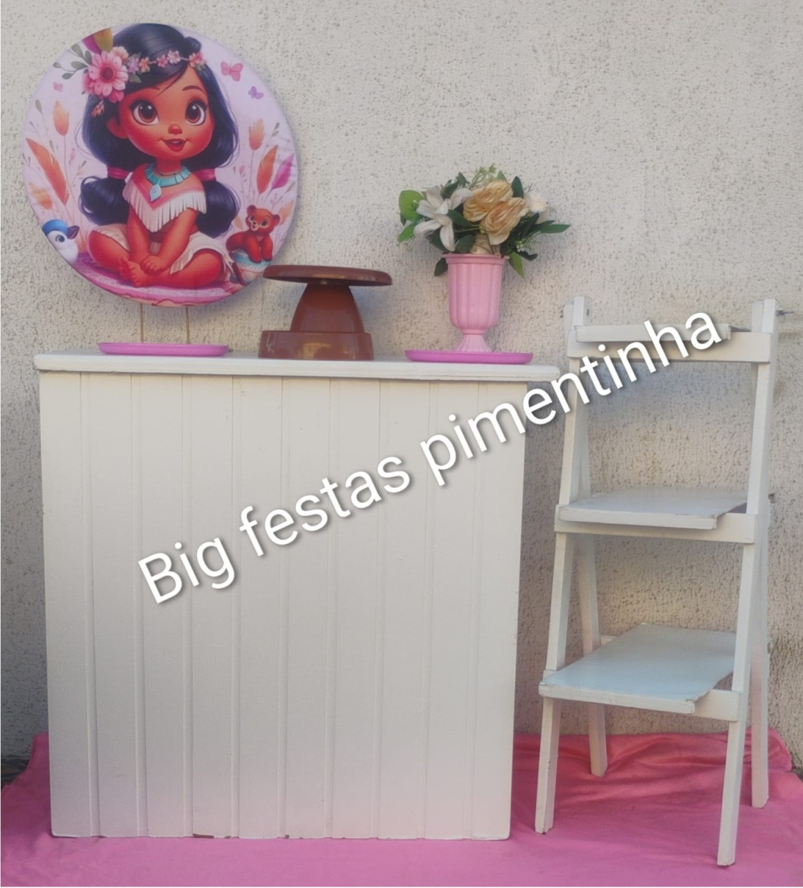 Acessórios Pocahontas Baby - big festas pimentinha