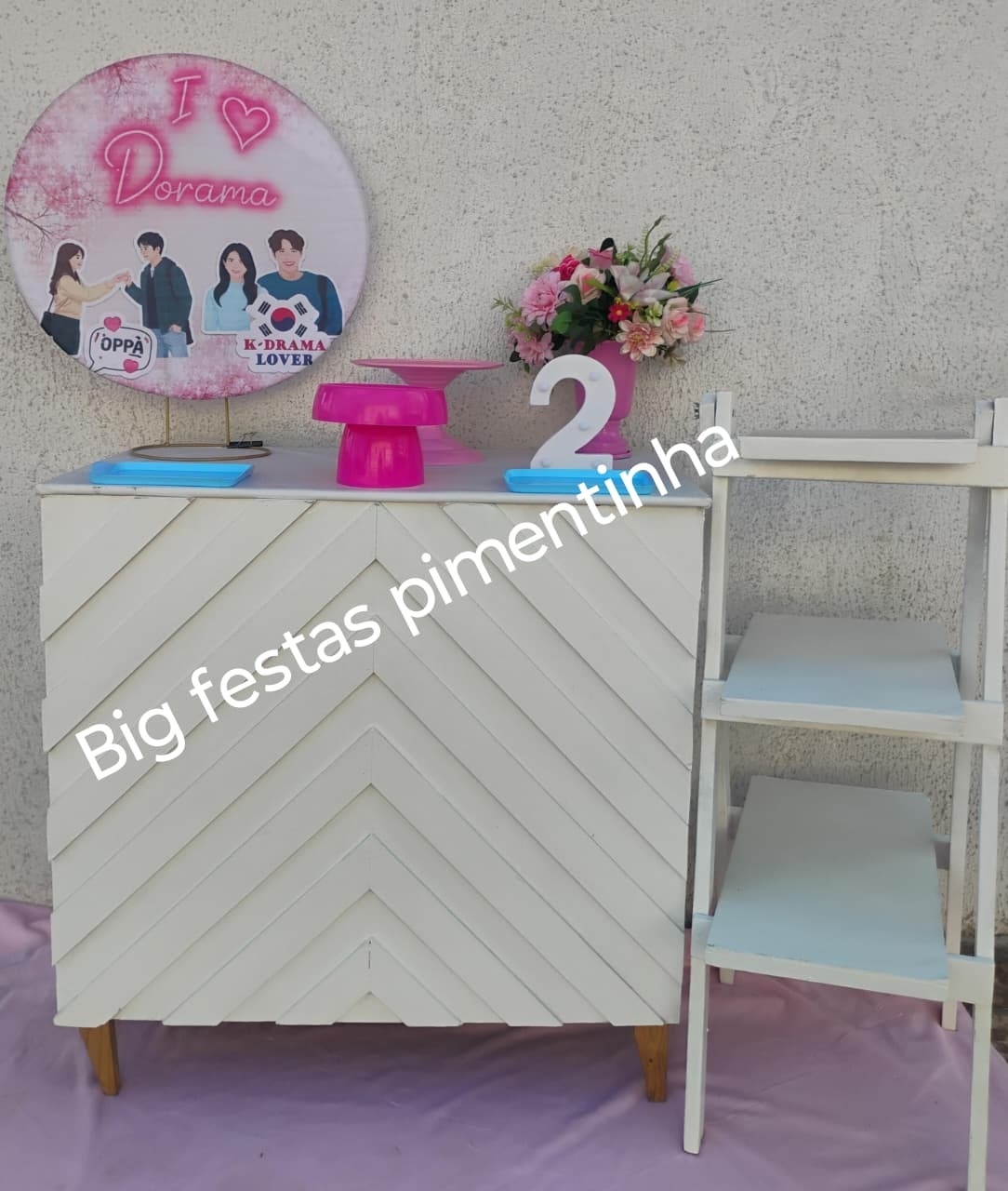 Kit Acessórios Dorama - big festas pimentinha