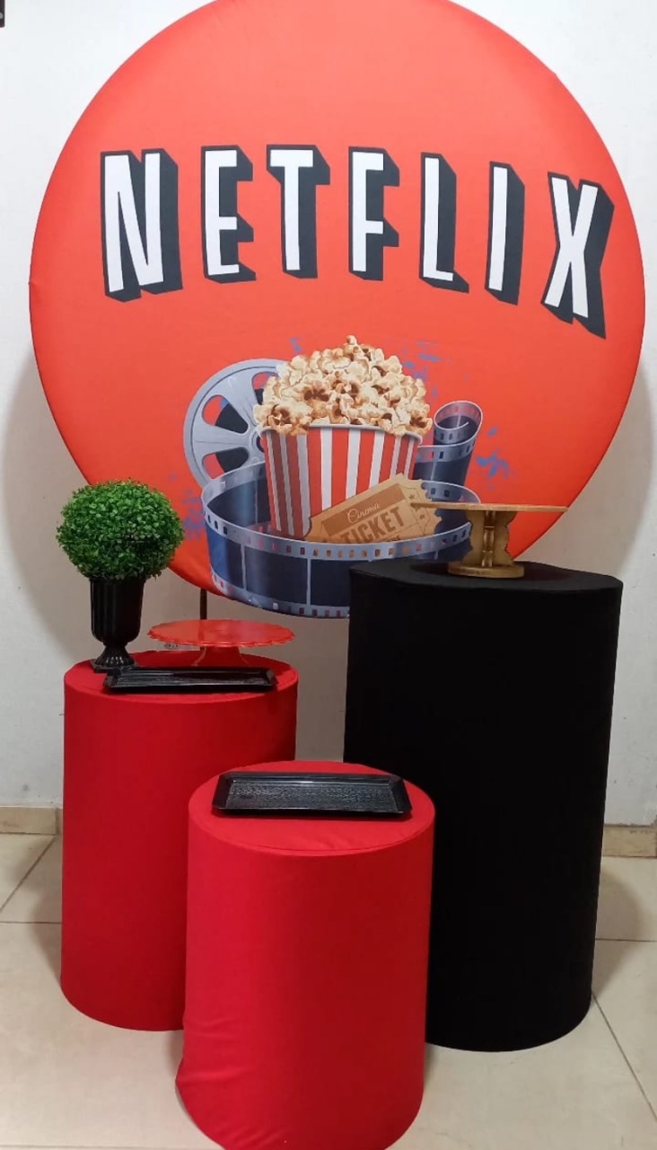 Kit Prata Netflix  - big festas pimentinha