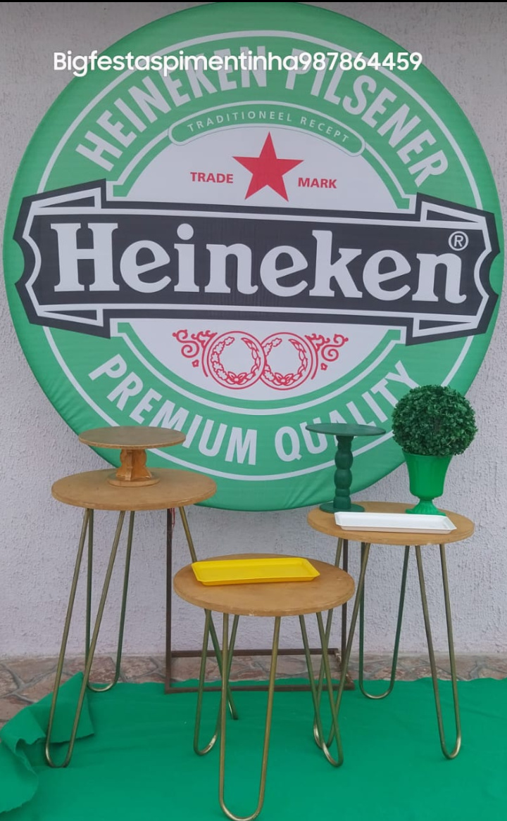 Kit Composição Heineken Canela - big festas pimentinha