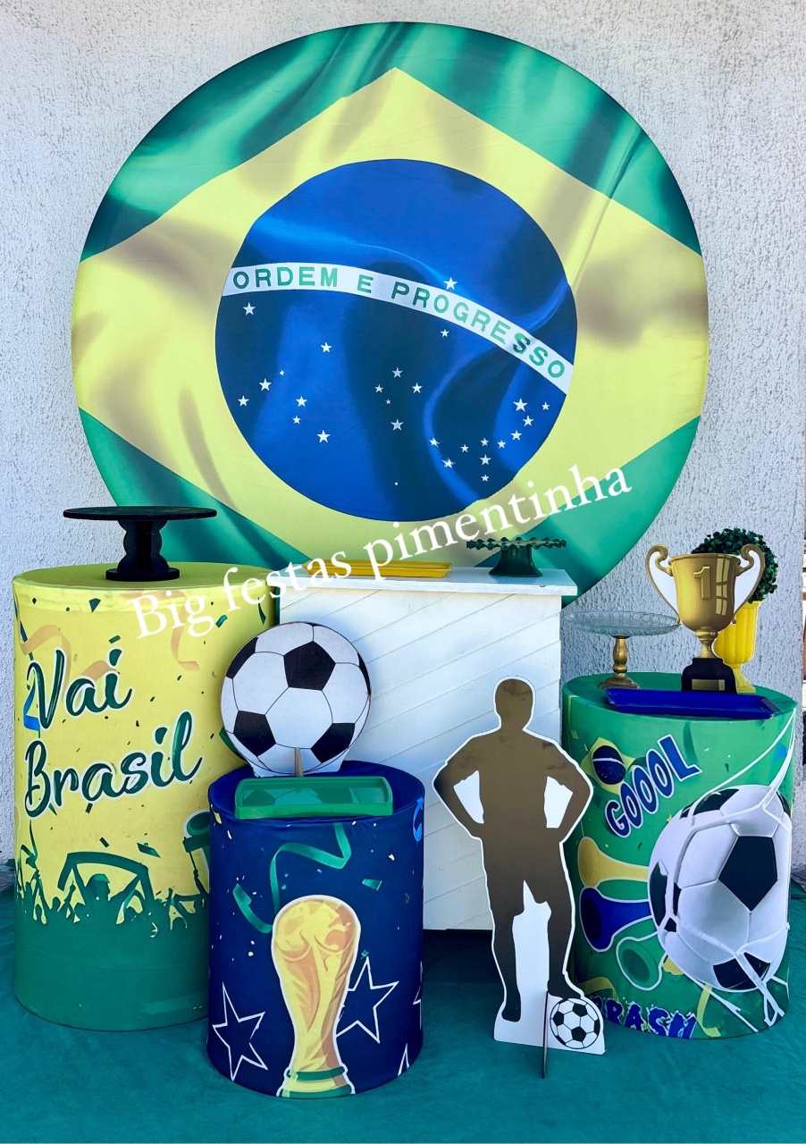 Kit Ouro Brasil - big festas pimentinha