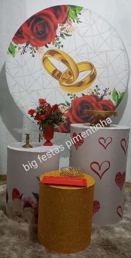 Kit Prata Casamento - big festas pimentinha