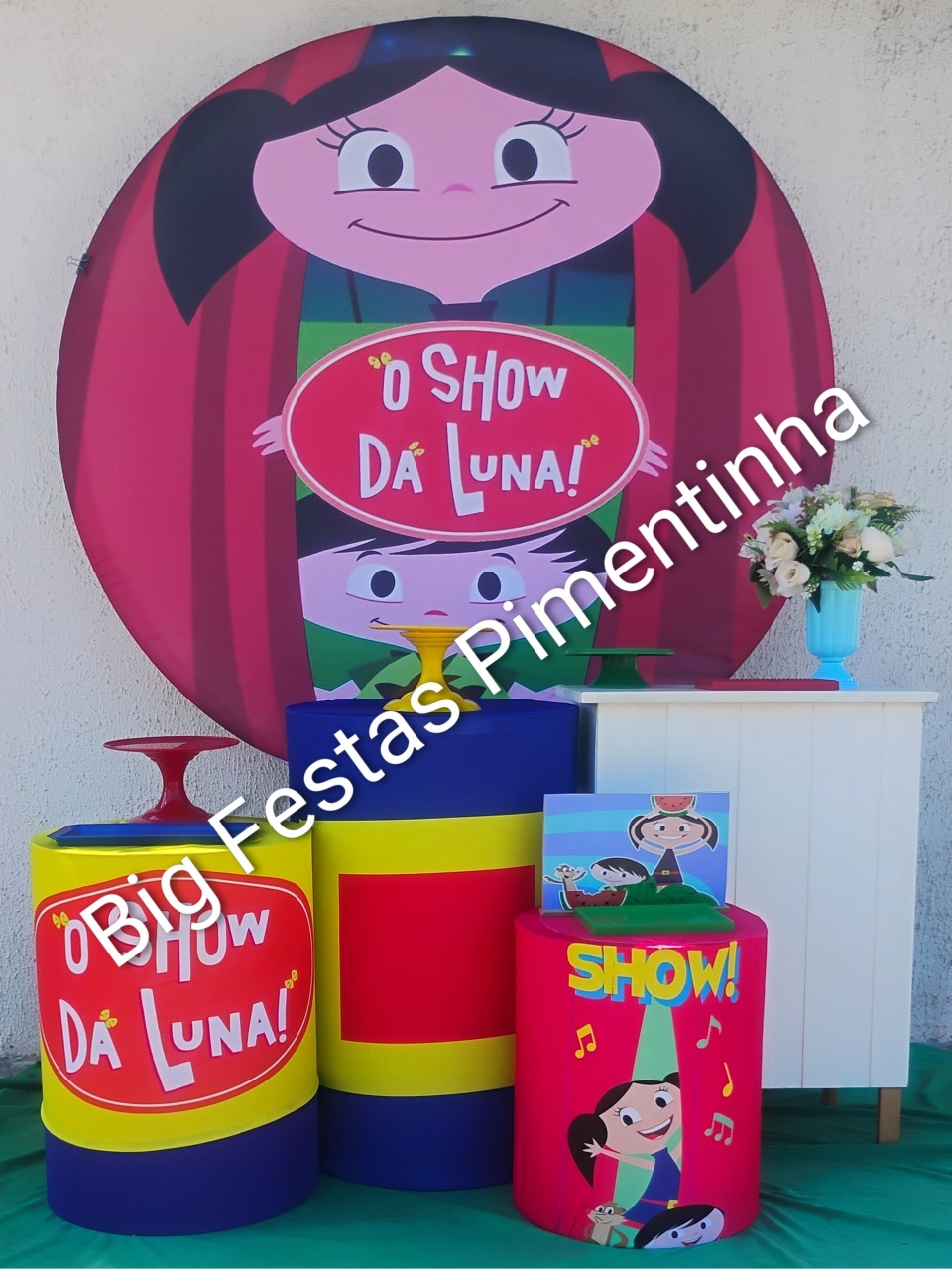 Kit Ouro Show da Luna - big festas pimentinha