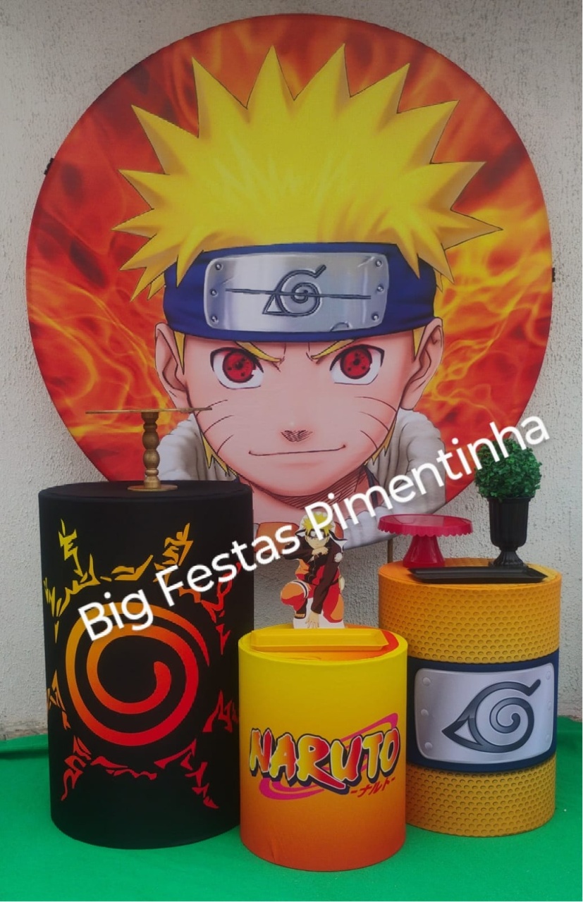 Kit Prata Naruto 2  - big festas pimentinha
