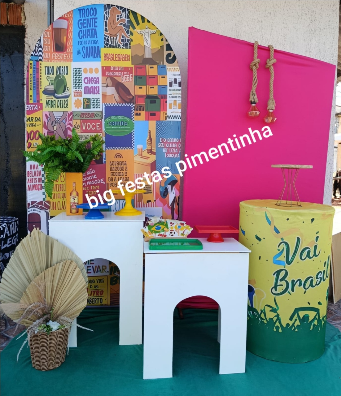 Kit Composição Brasilidade 2 - big festas pimentinha