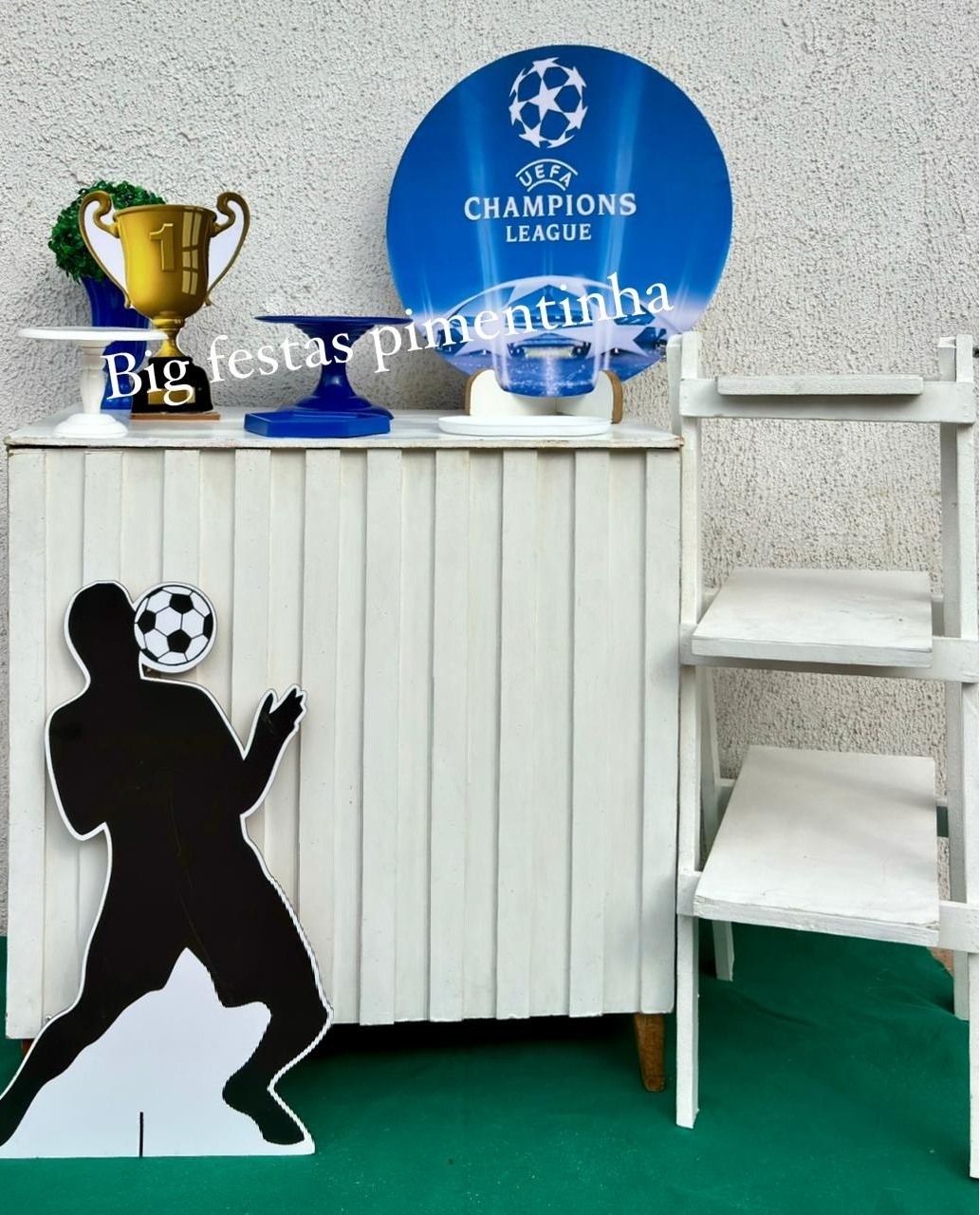 Kit Acessórios Champions League - big festas pimentinha