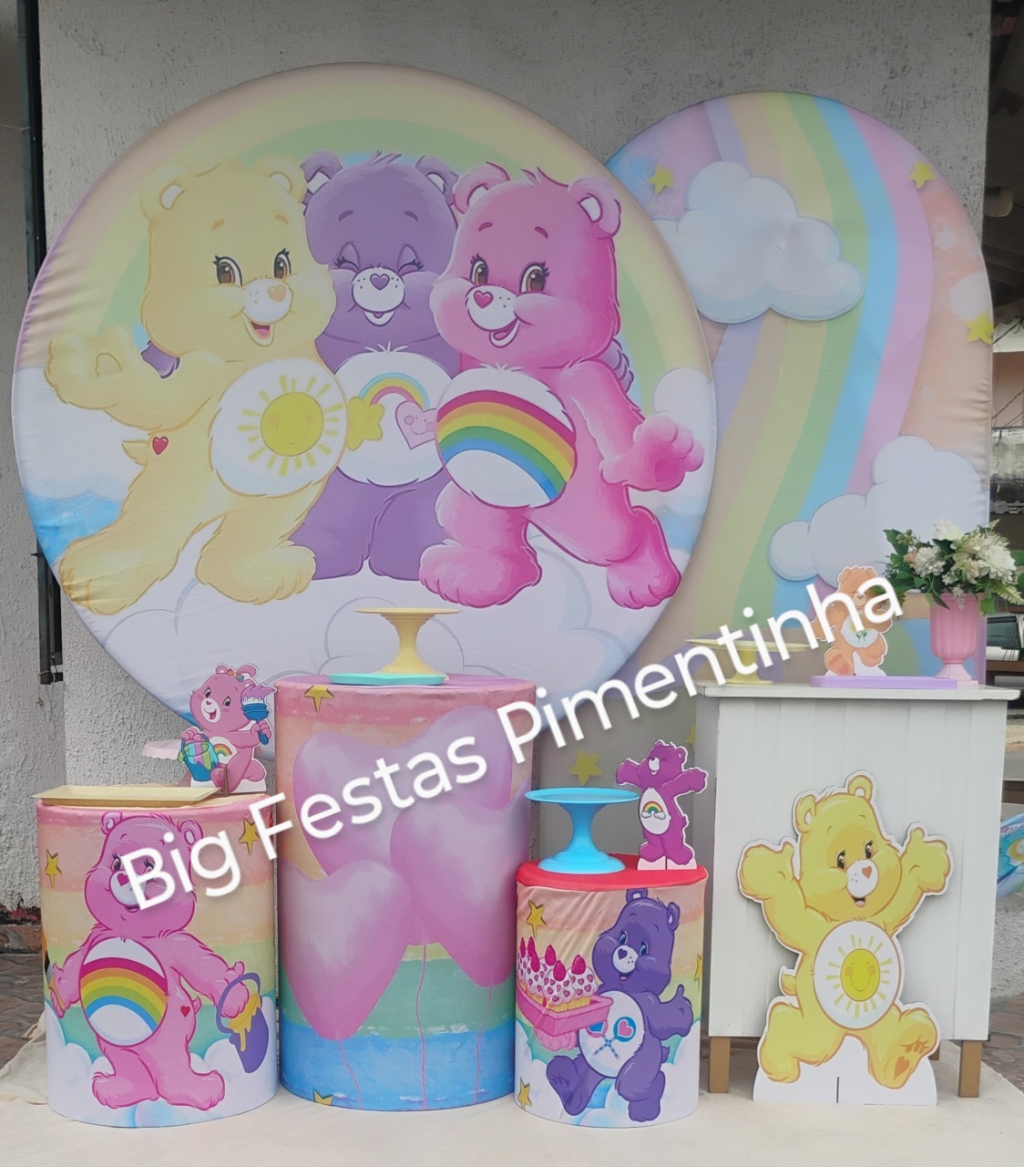 Kit Diamante Ursinhos Carinhosos 3 - big festas pimentinha