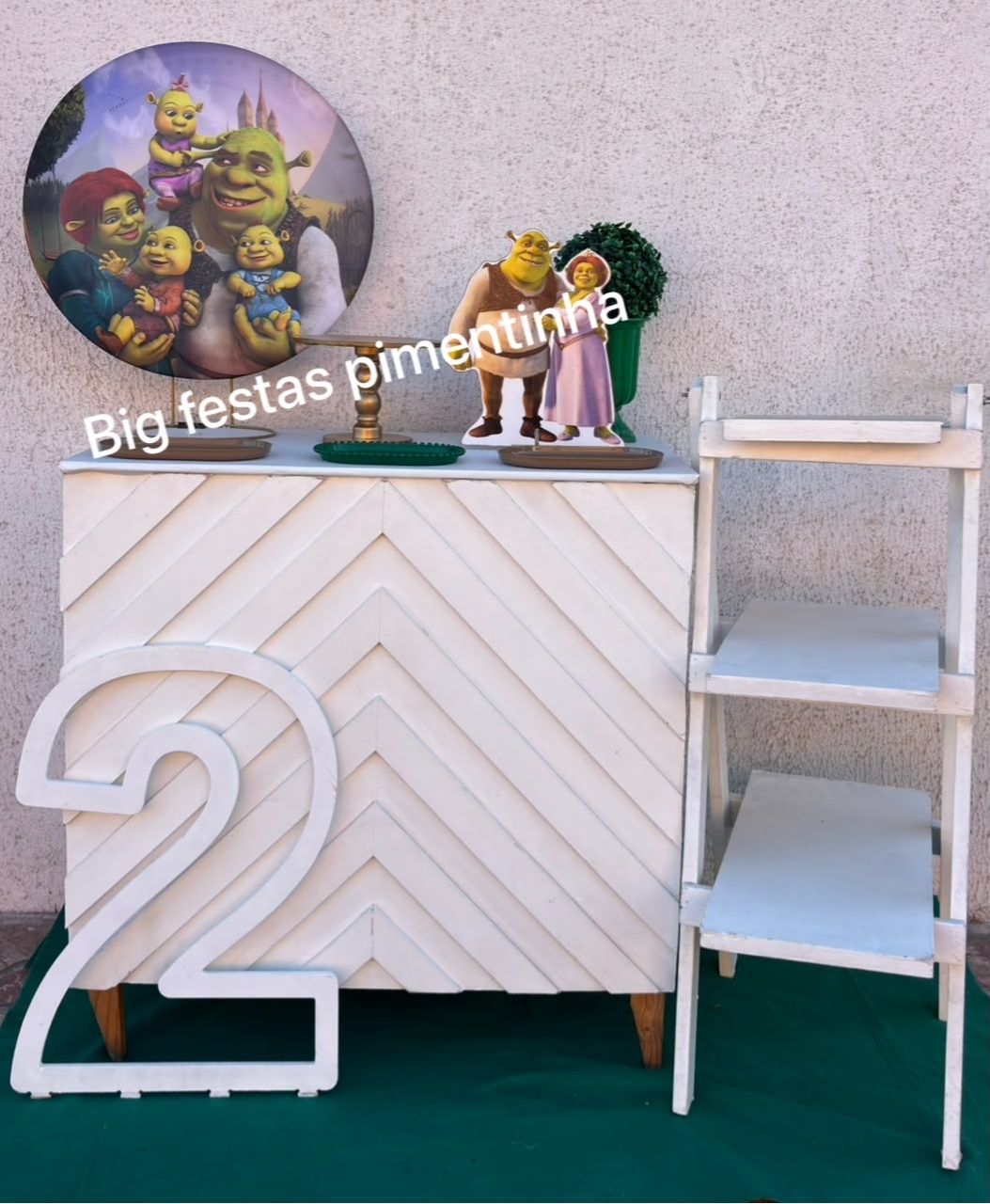 Kit Acessórios Shrek E Familia - big festas pimentinha