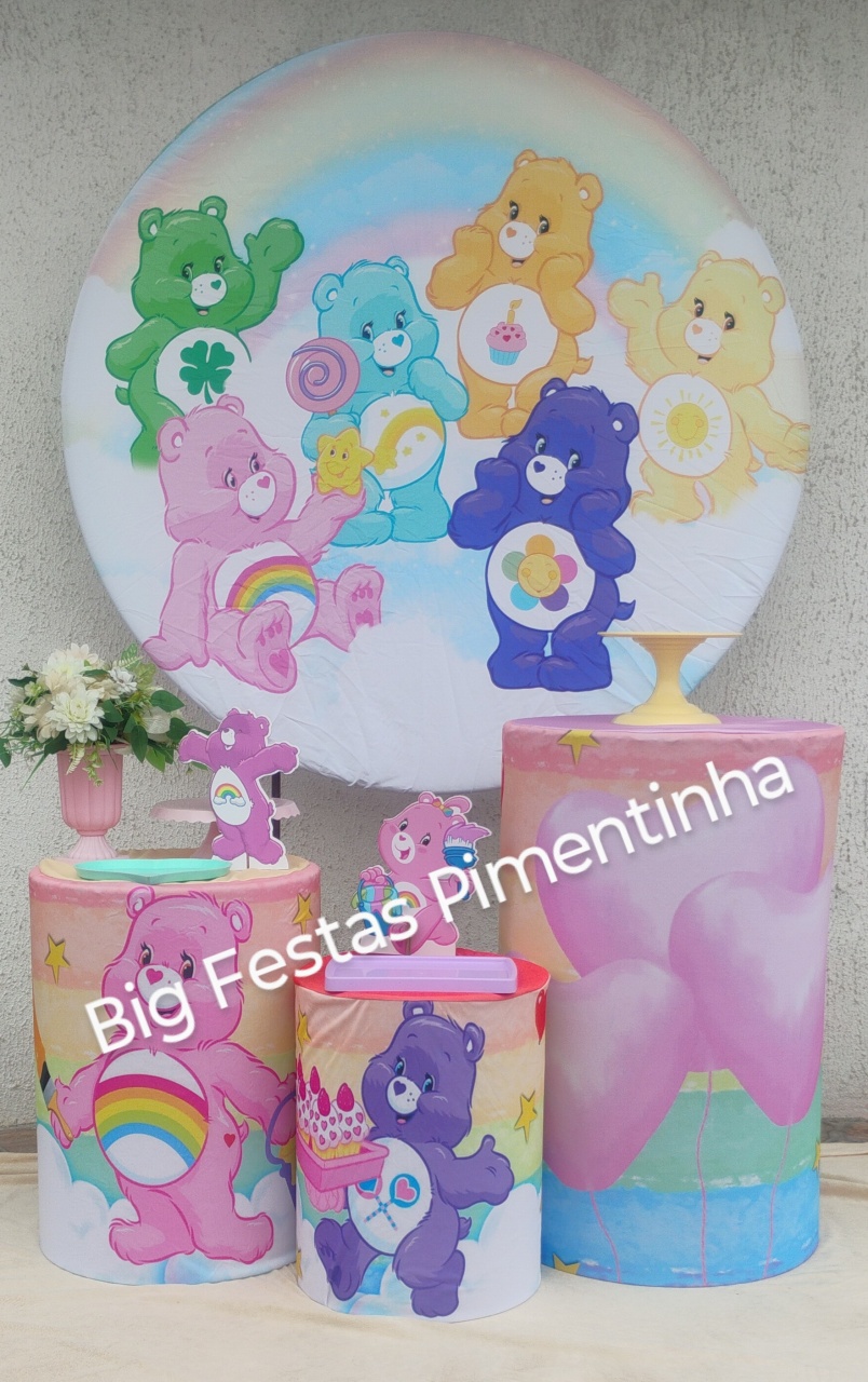 Kit Prata Ursinho Carinhosos 2 - big festas pimentinha