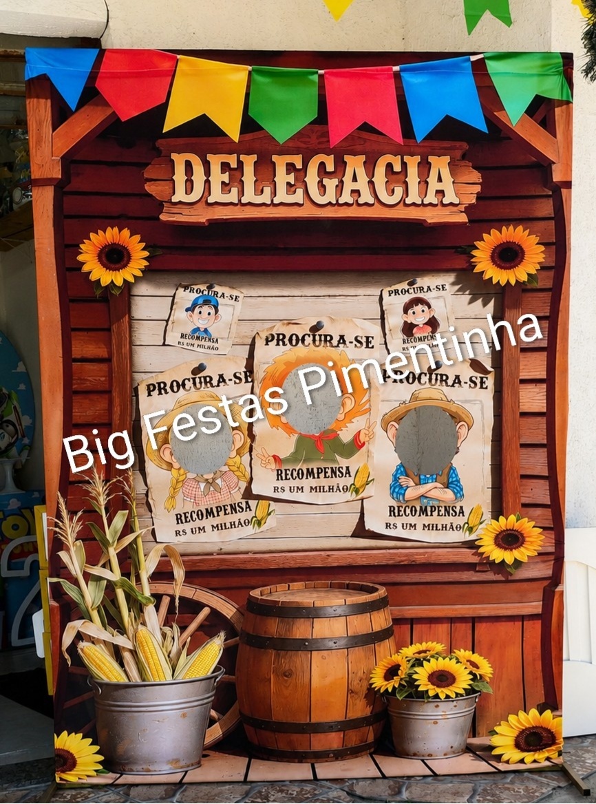 Barraca da Delegacia - big festas pimentinha