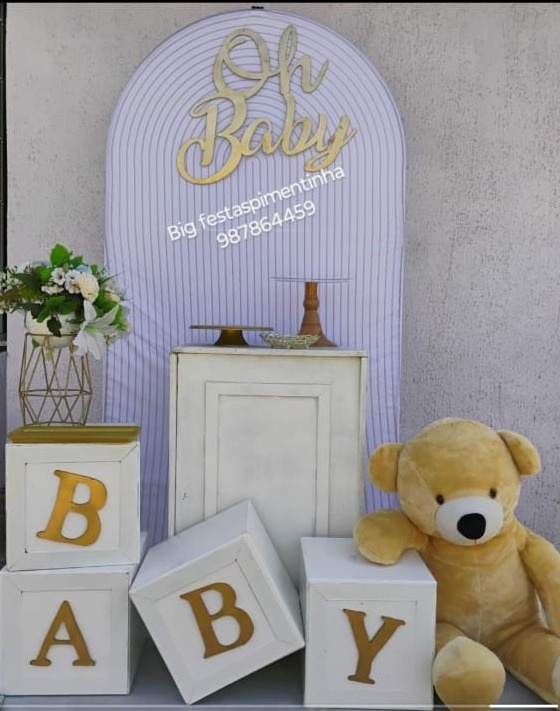 Kit Composição Cha de Bebe - big festas pimentinha