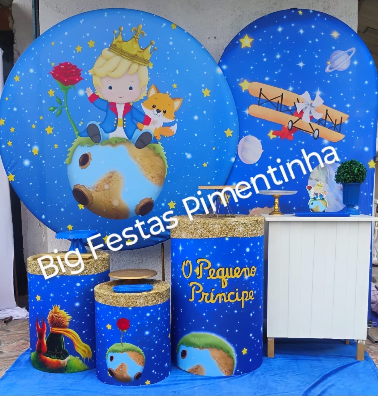 Kit Diamante Pequeno Principe 2 - big festas pimentinha