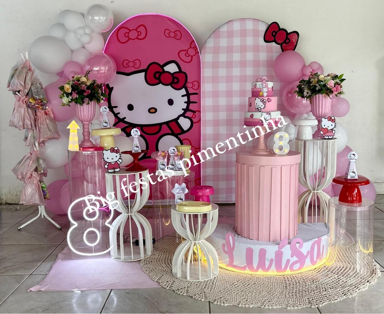 Decoração Hello Kitty 1 - big festas pimentinha
