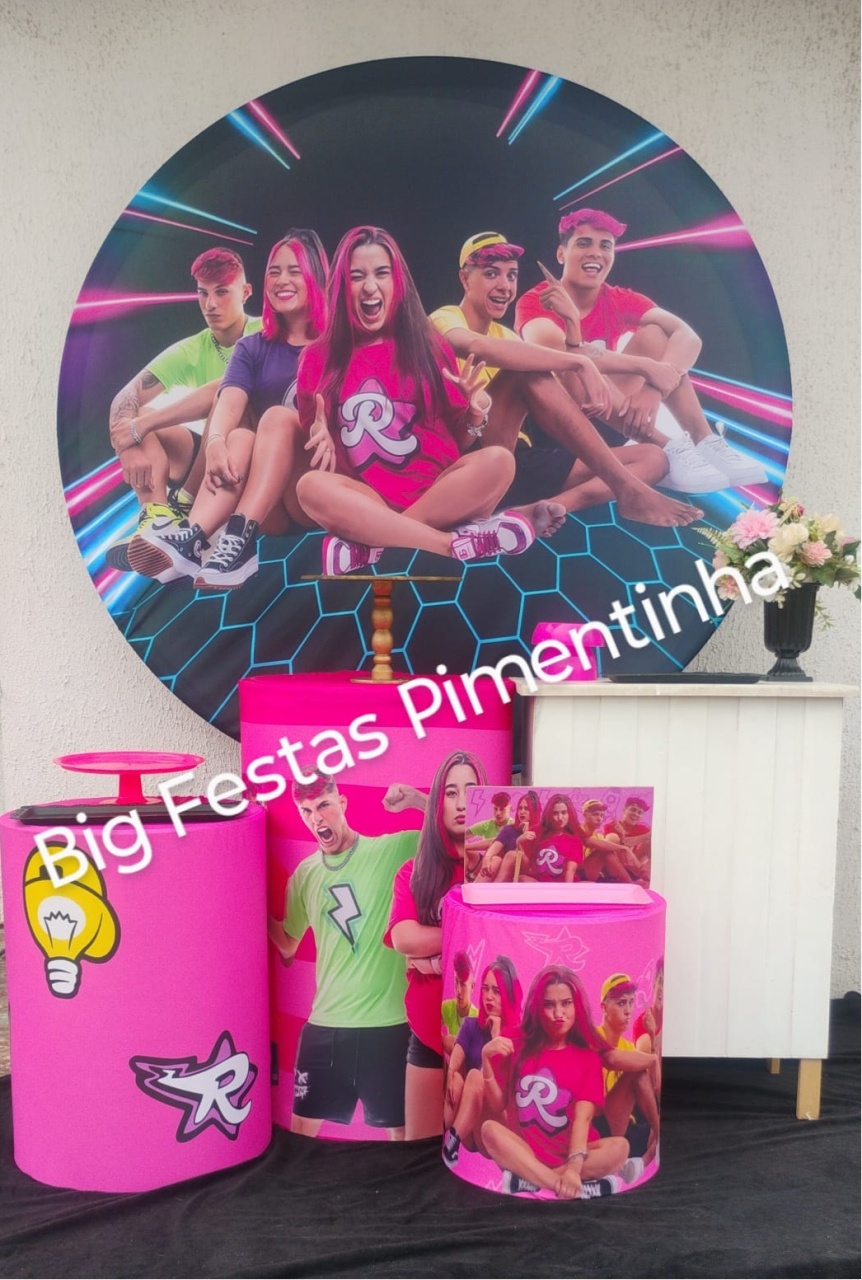 Kit Ouro Emily Vick Preto - big festas pimentinha
