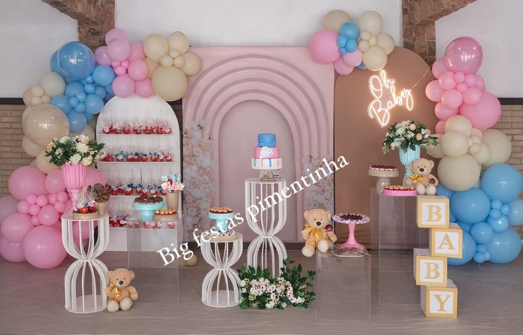 Decoração Cha Revelação 1 - big festas pimentinha