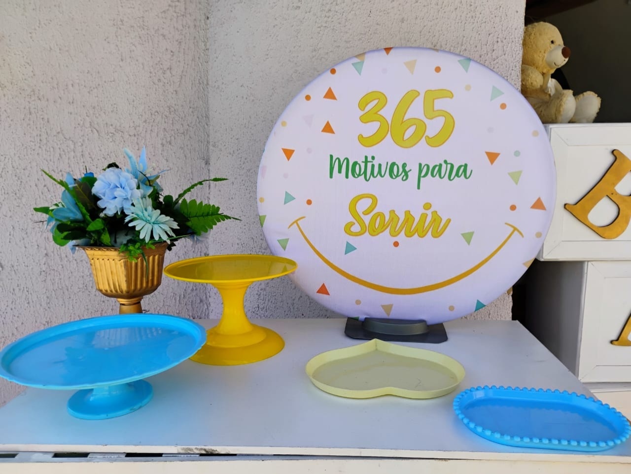 Kit Acessórios 365 Motivos Para Sorrir - big festas pimentinha