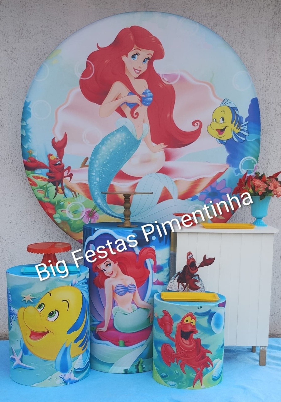 Kit Ouro Ariel - big festas pimentinha