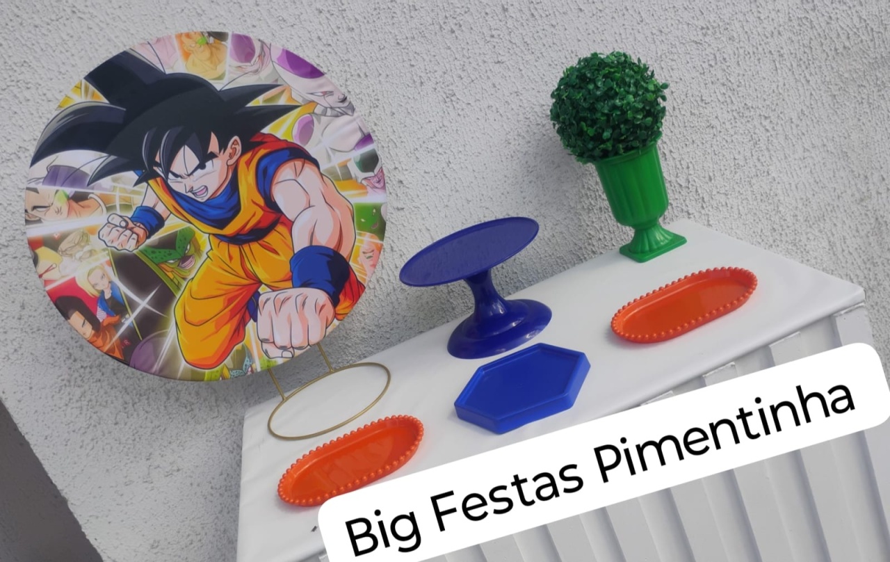 Kit Acessórios Dragao Ball Z - big festas pimentinha