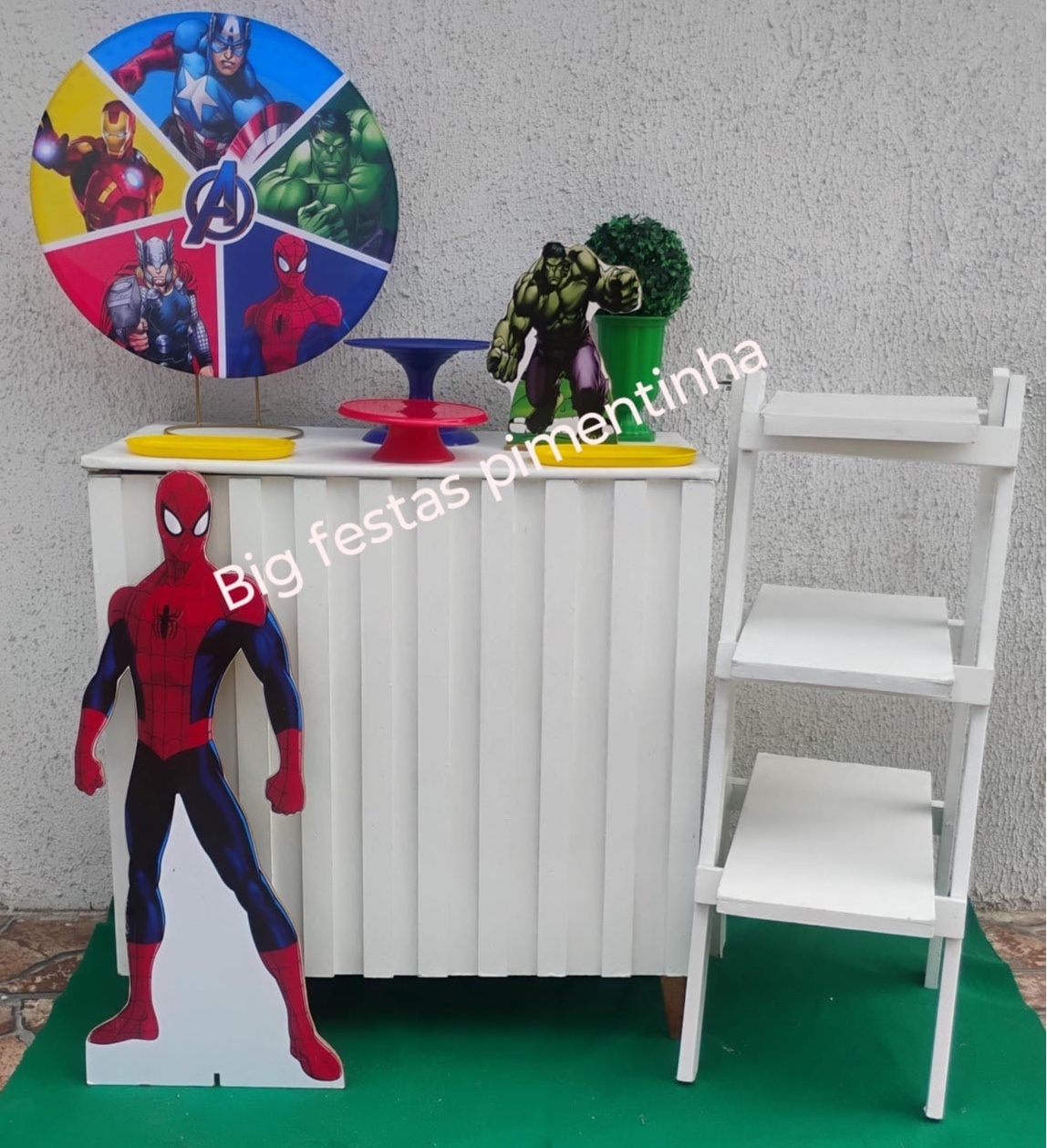 Kit Acessórios Vingadores 2 - big festas pimentinha