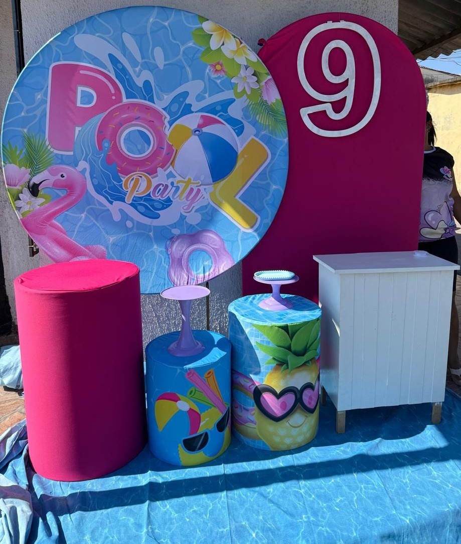 Kit Diamante Pool Party - big festas pimentinha