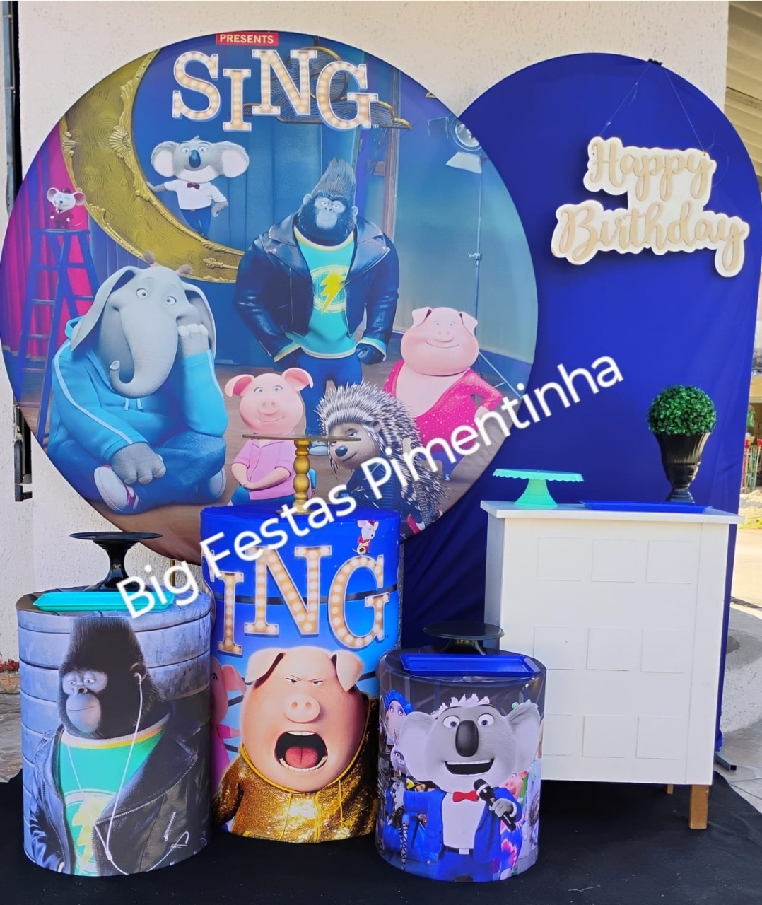 Kit Diamante Sing - big festas pimentinha