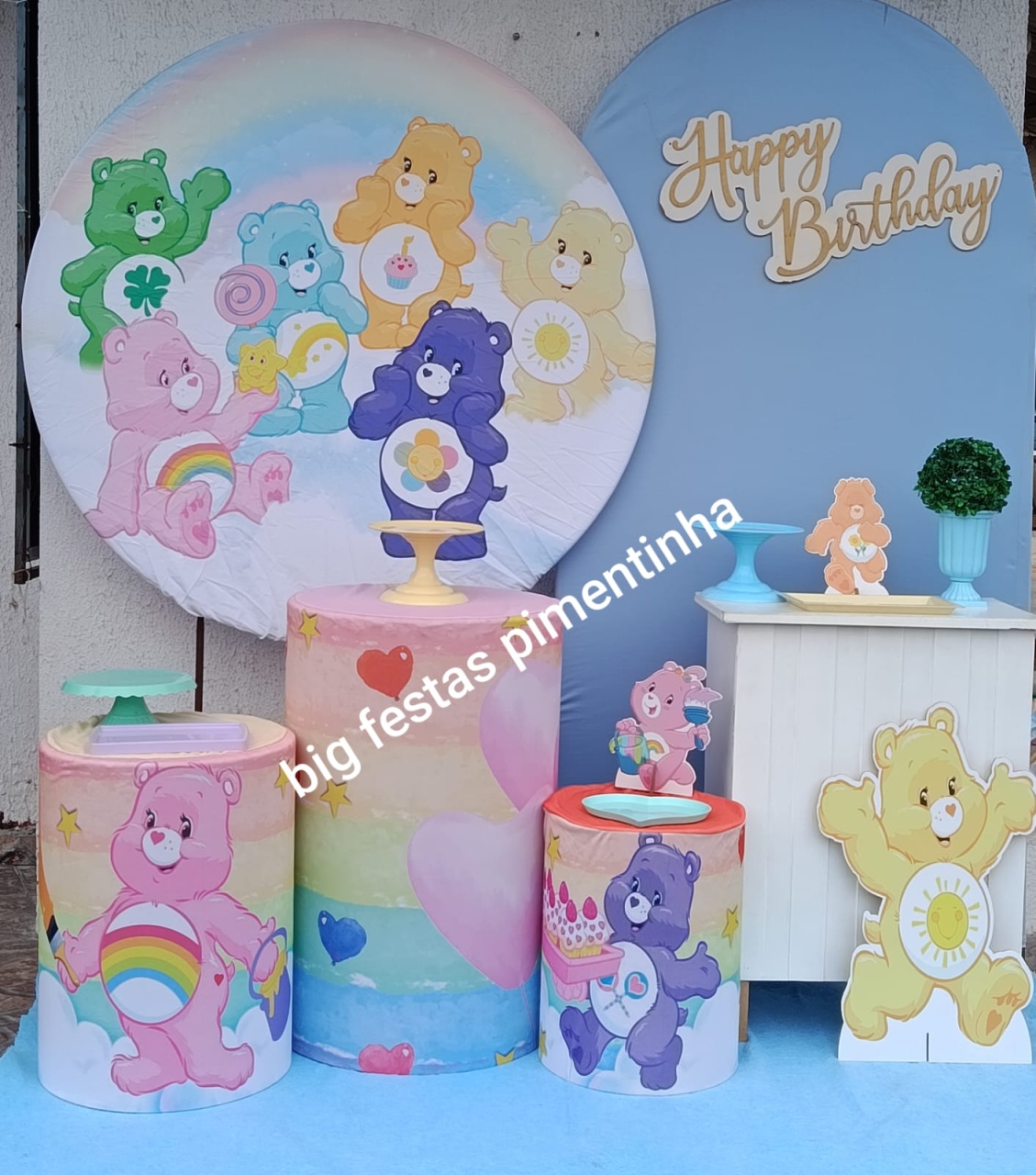 Kit Diamante Ursinhos Carinhosos 2 - big festas pimentinha