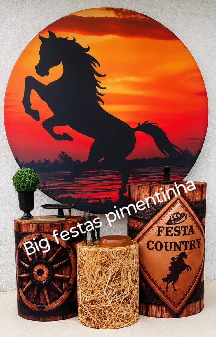 Kit Prata Cavalo Novo - big festas pimentinha