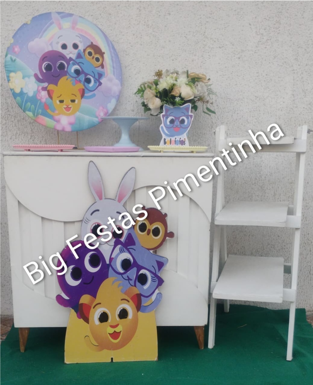 Kit Acessórios Bolofofo - big festas pimentinha