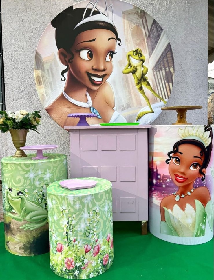 Kit Ouro Princesa E O Sapo - big festas pimentinha