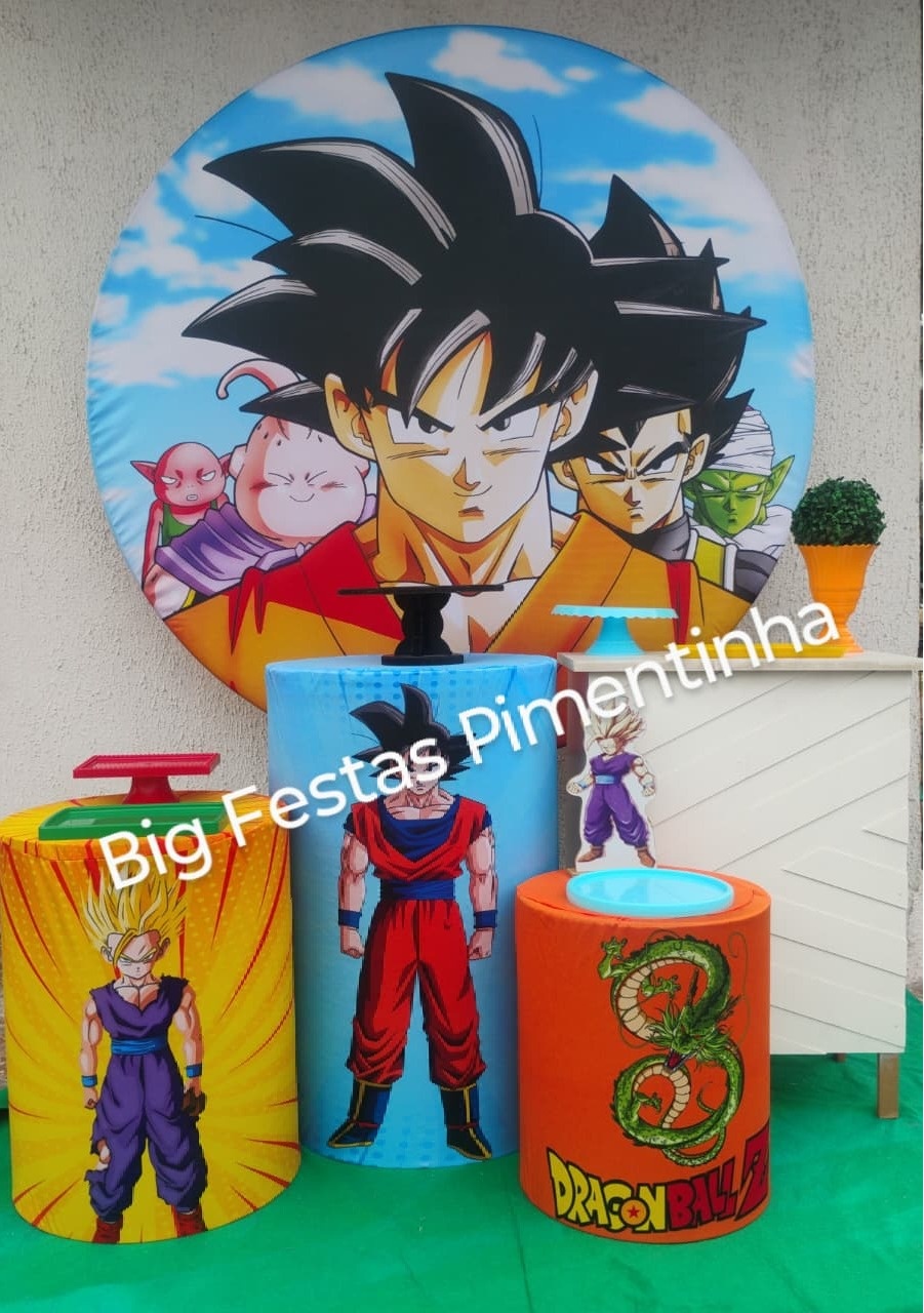 Kit Ouro Dragon Ball Z 2 - big festas pimentinha