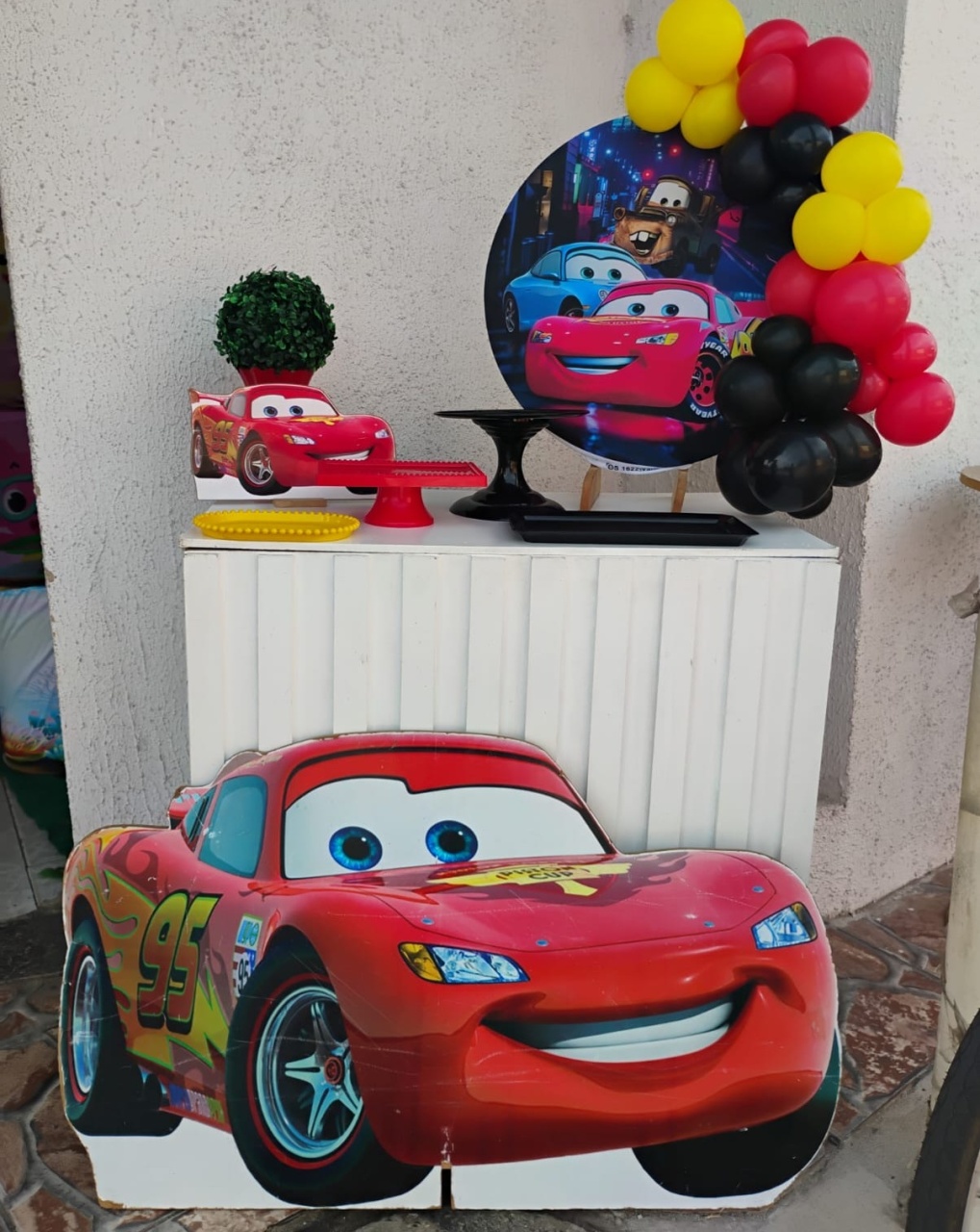 Kit Acessórios Carros  - big festas pimentinha