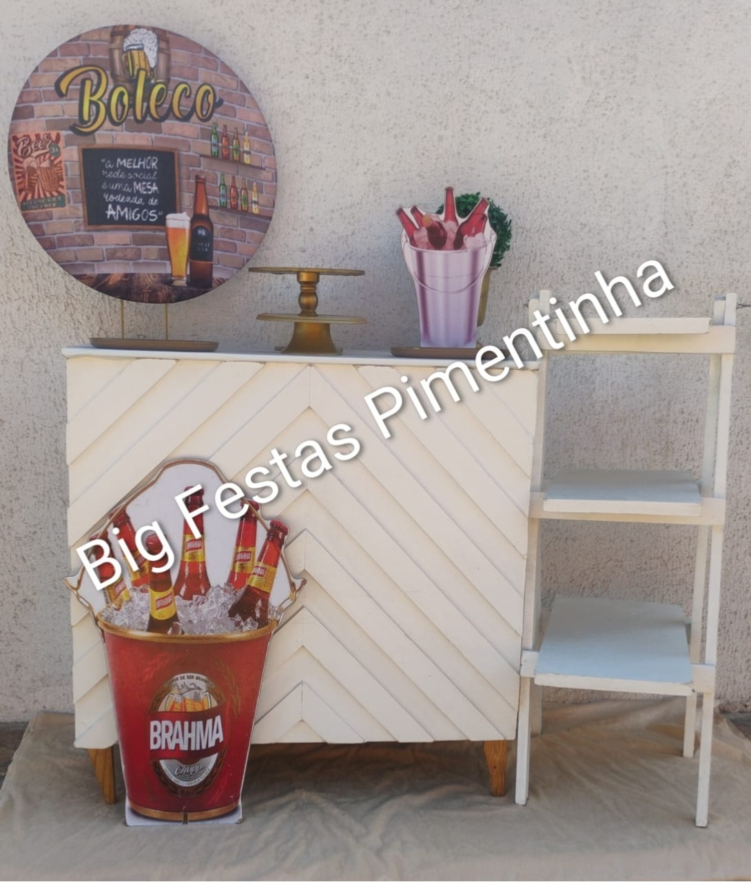 Kit Acessórios Boteco 1 - big festas pimentinha