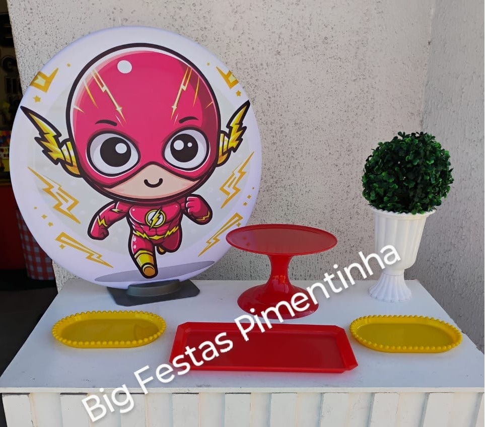 Kit Acessórios Flash Baby - big festas pimentinha