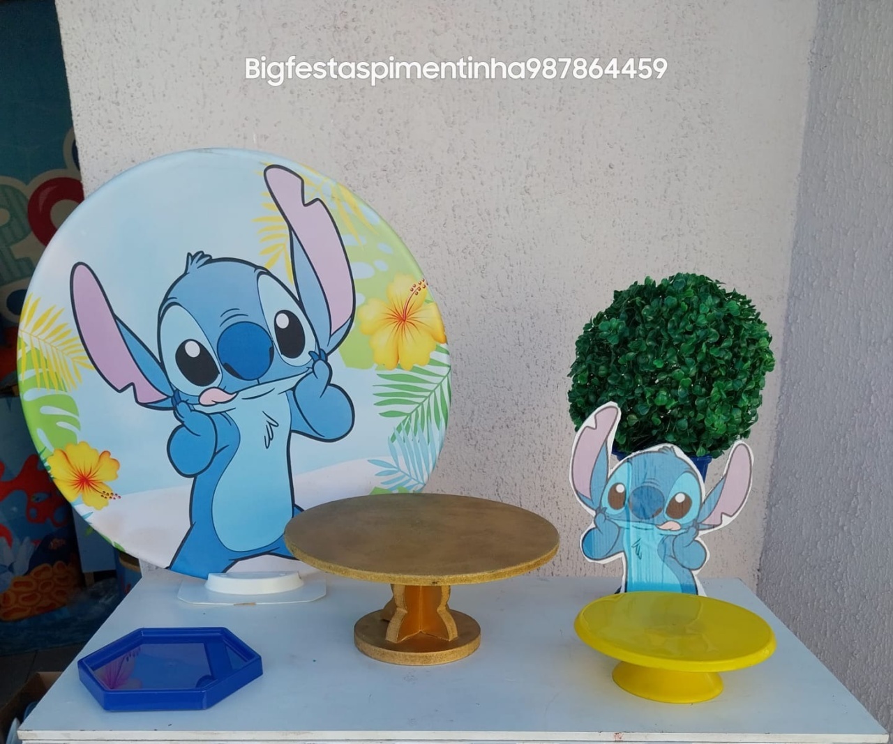 Kit Acessórios Stitch - big festas pimentinha