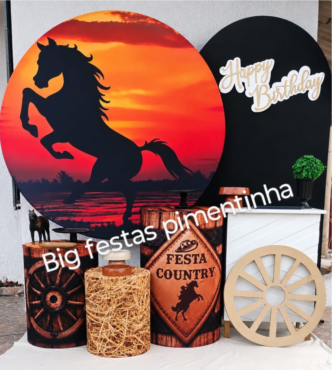 Kit Diamante Cavalo Novo - big festas pimentinha