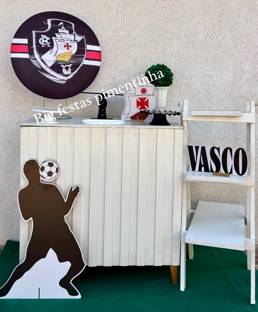 Kit Acessórios Vasco - big festas pimentinha