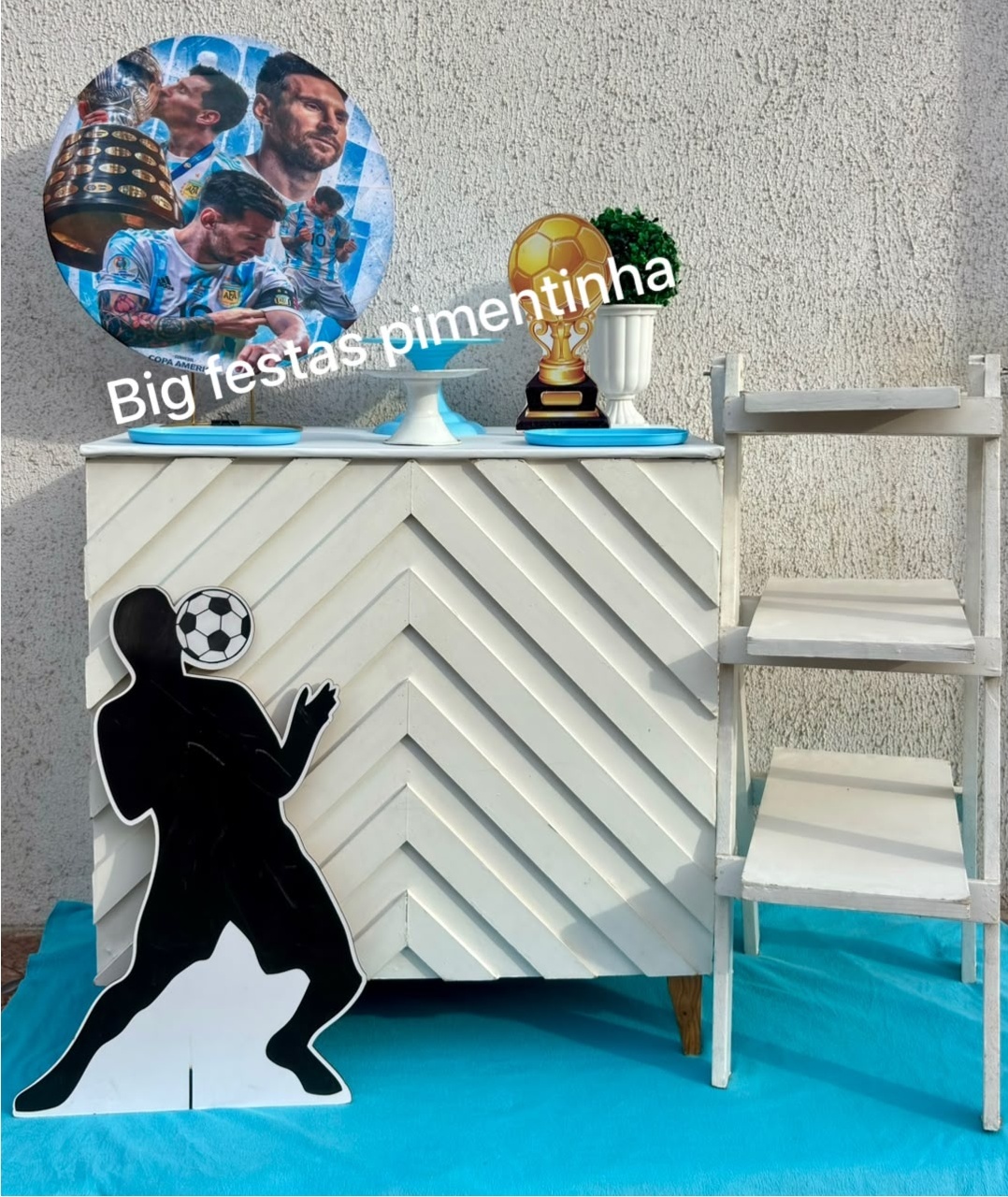 Kit Acessórios Messi - big festas pimentinha