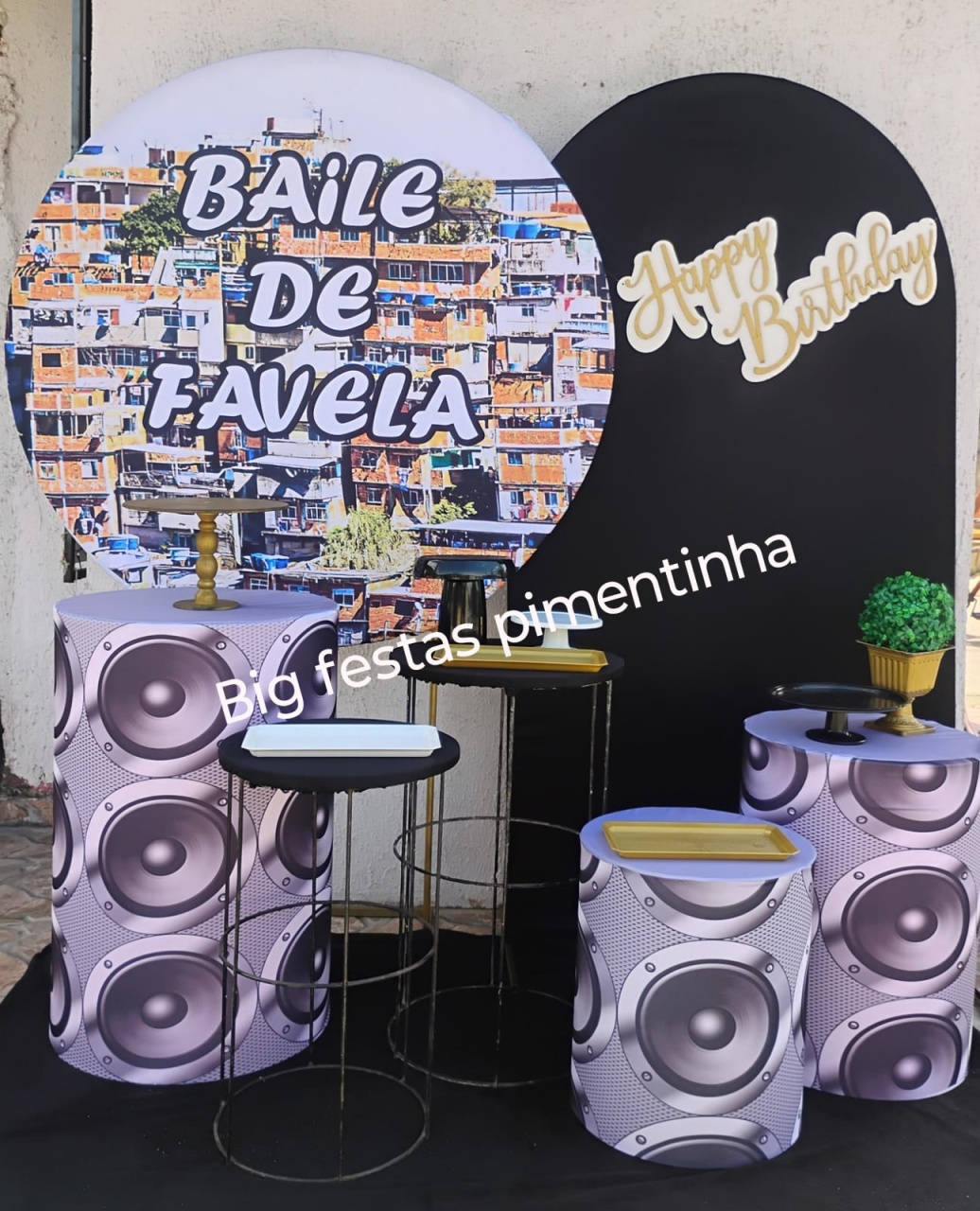 Kit Diamante Baile de Favela - big festas pimentinha