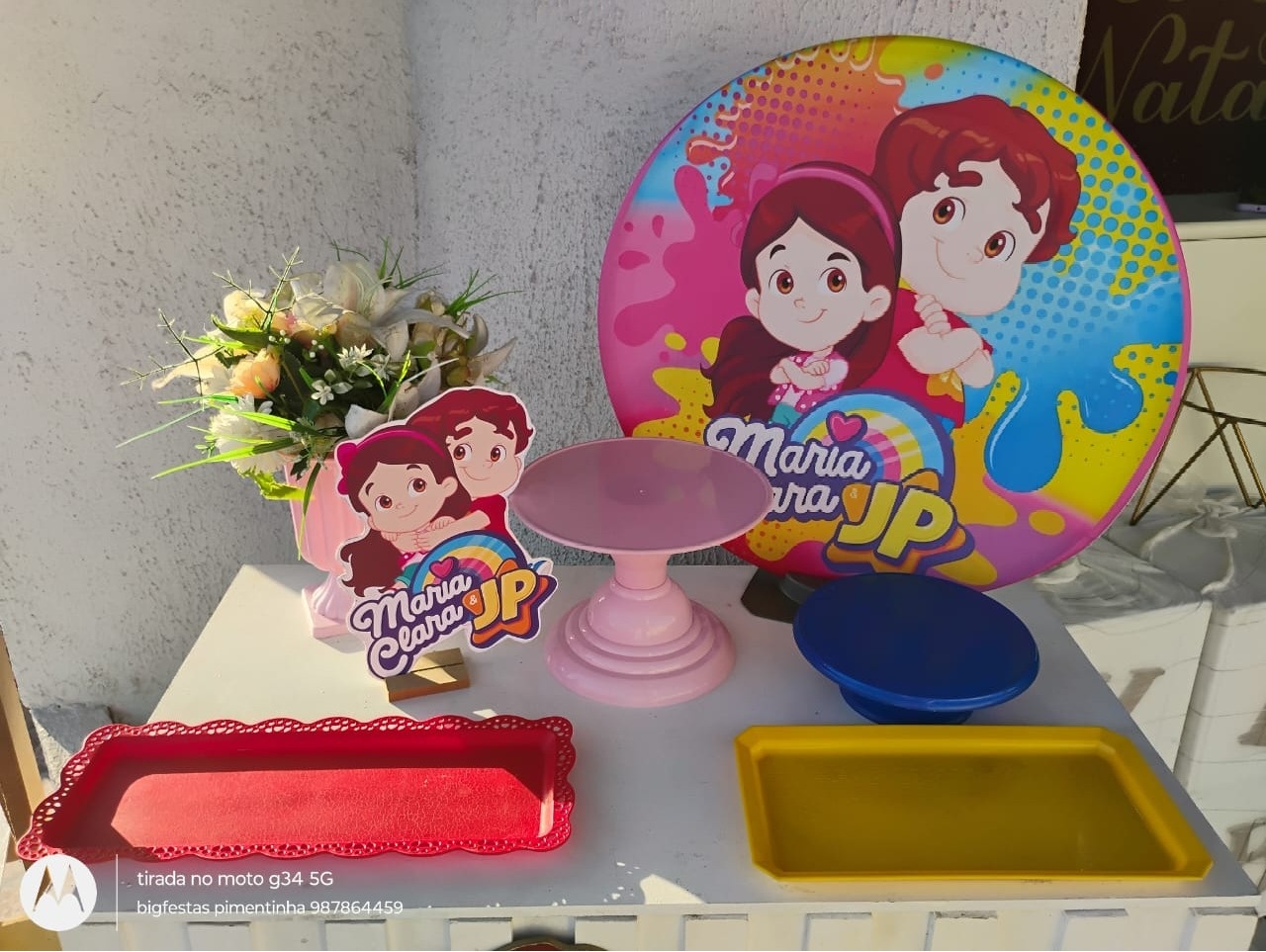 Kit Acessórios Maria Clara E Jp - big festas pimentinha