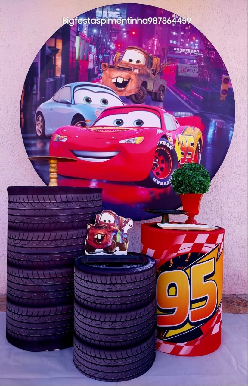 Kit Prata Carros - big festas pimentinha