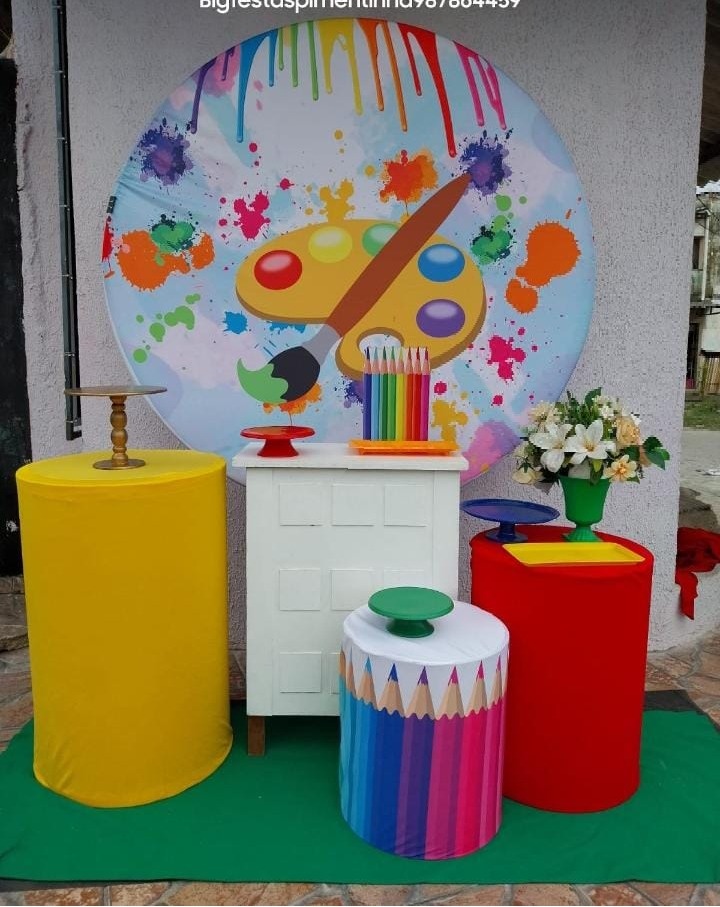 Kit Ouro Pintando 7 - big festas pimentinha