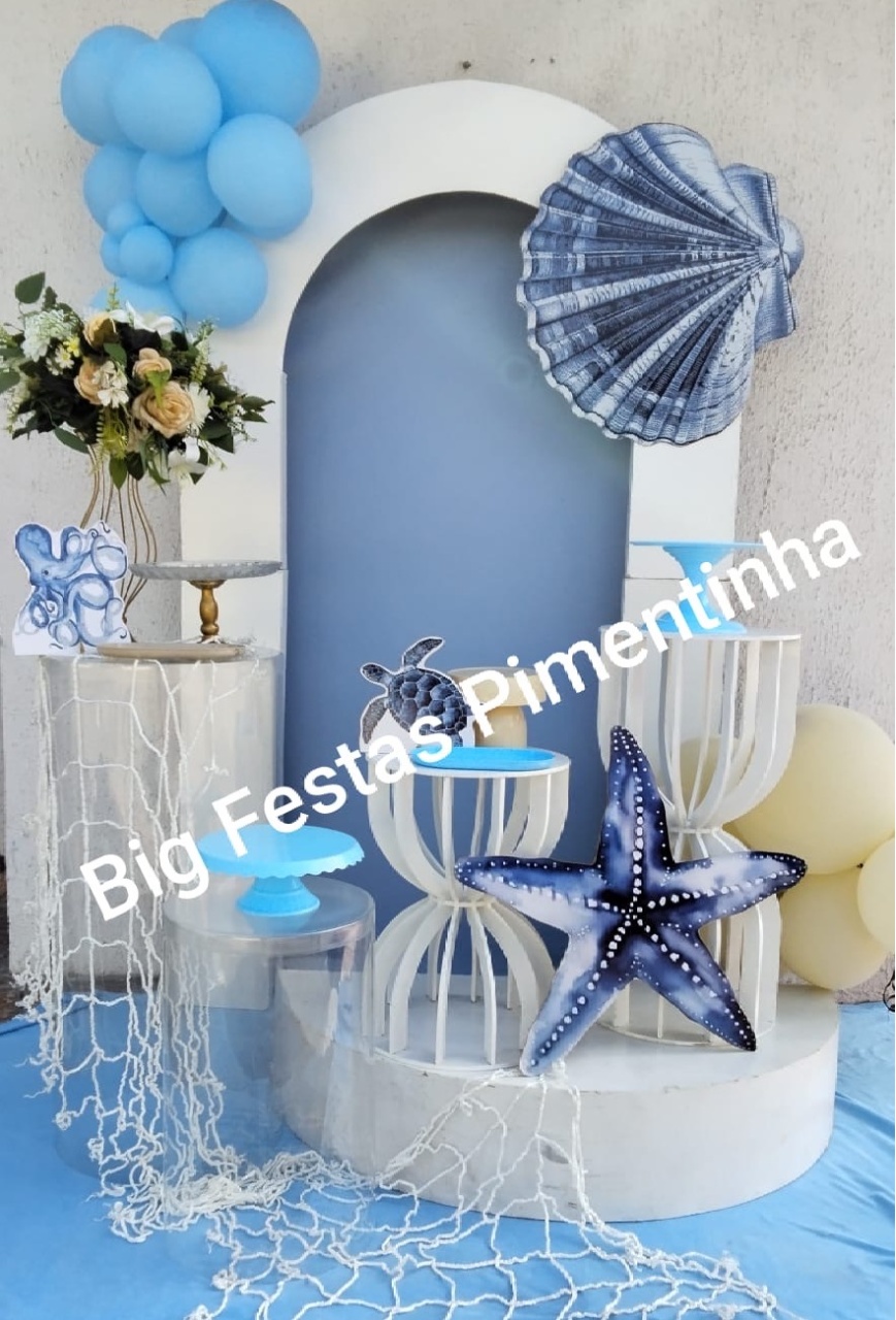Fundo Do Mar Composição 2 - big festas pimentinha