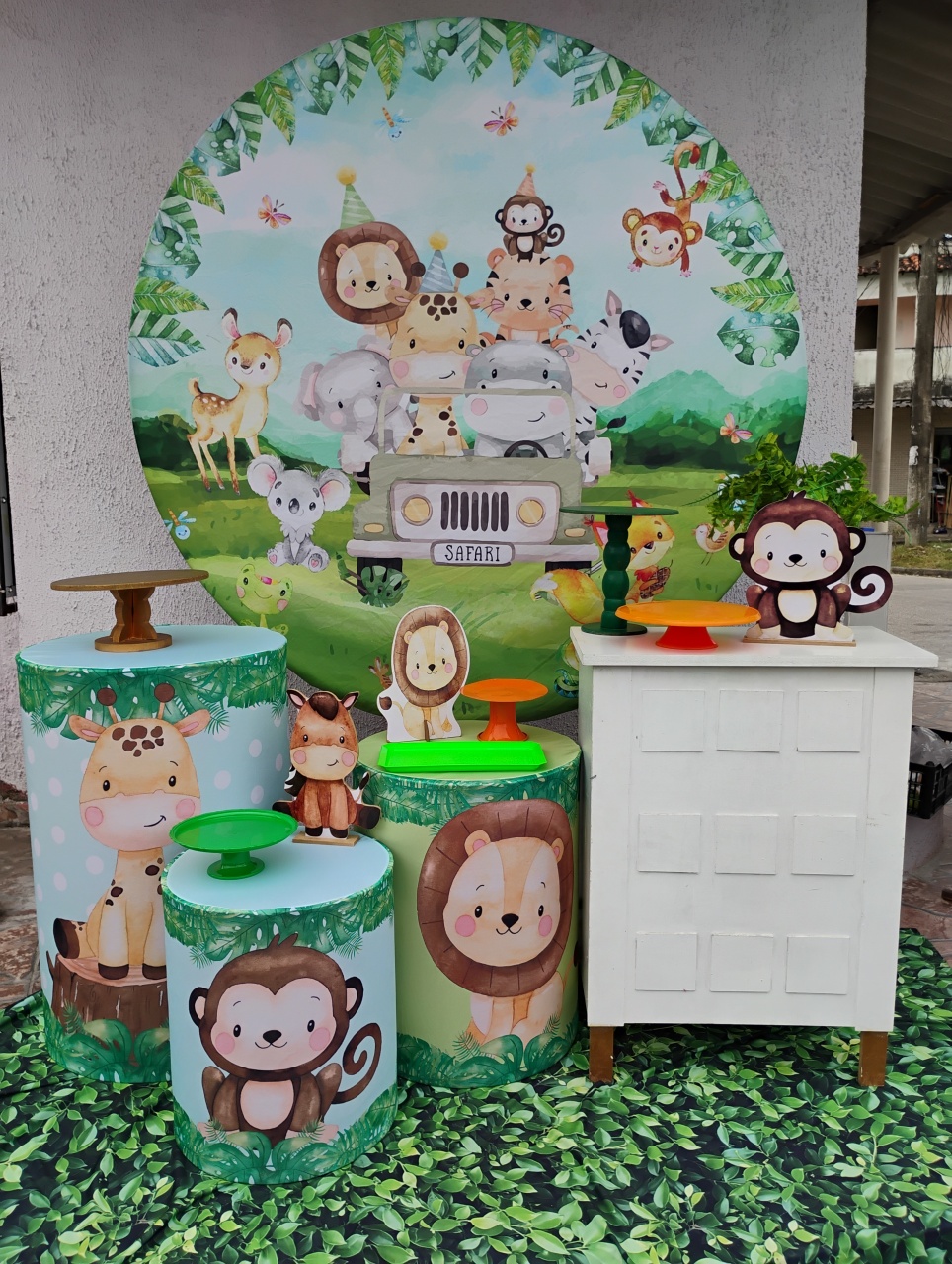 Kit Ouro Safari Baby - big festas pimentinha