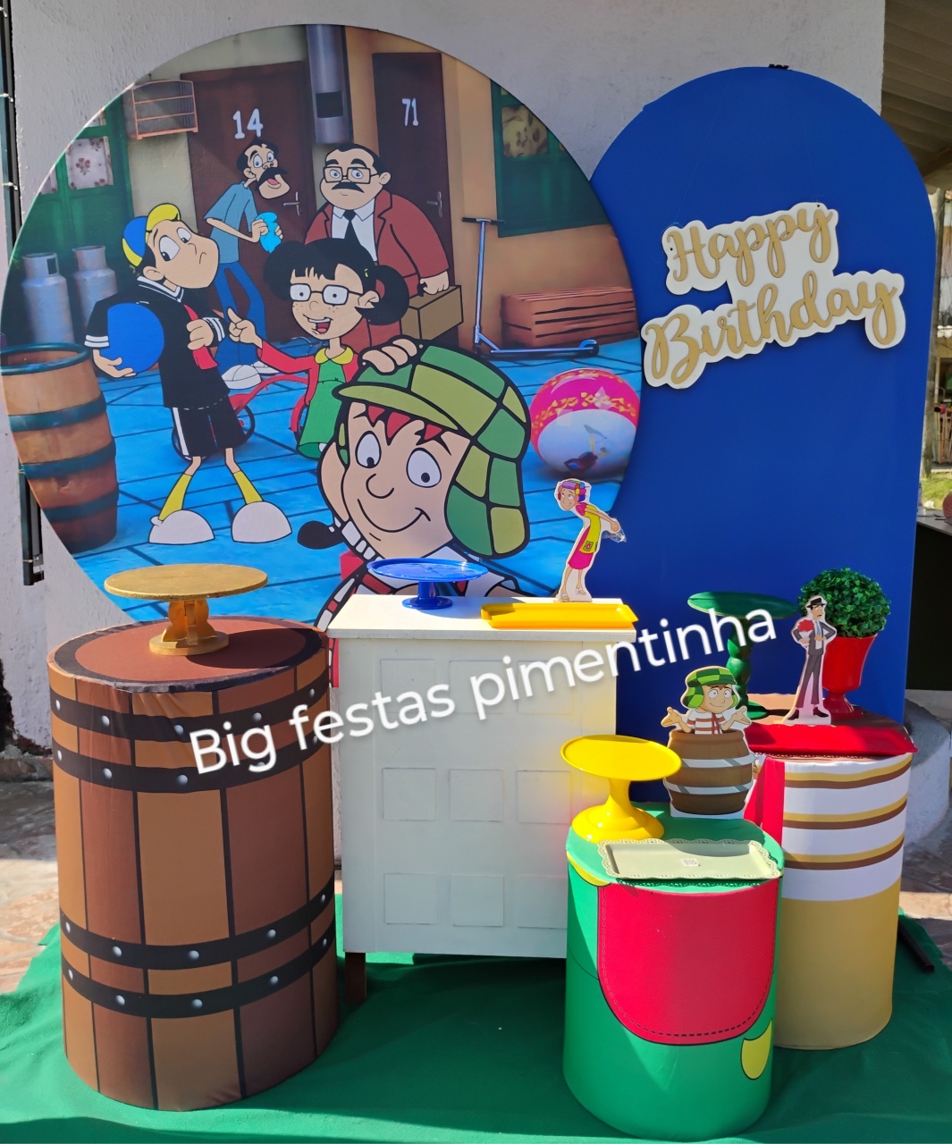 Kit Diamante Turma Do Chaves - big festas pimentinha