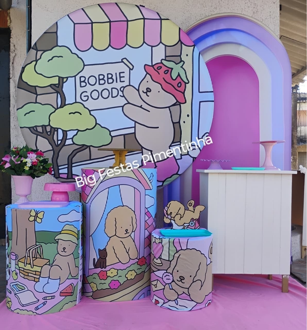 Kit Diamante Bobbie Goods - big festas pimentinha