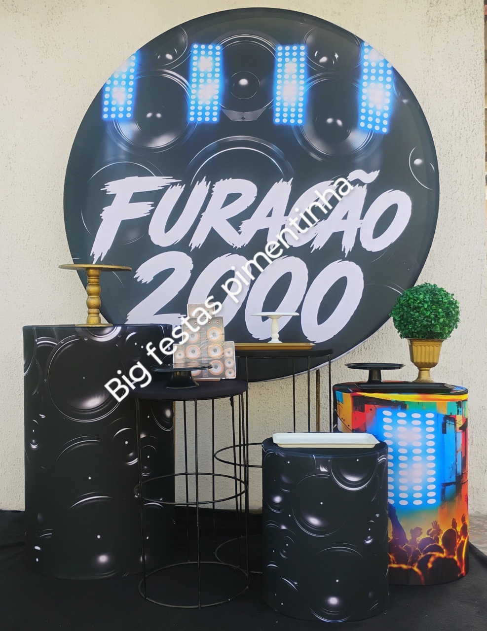 Kit Ouro Furacão 200 - big festas pimentinha