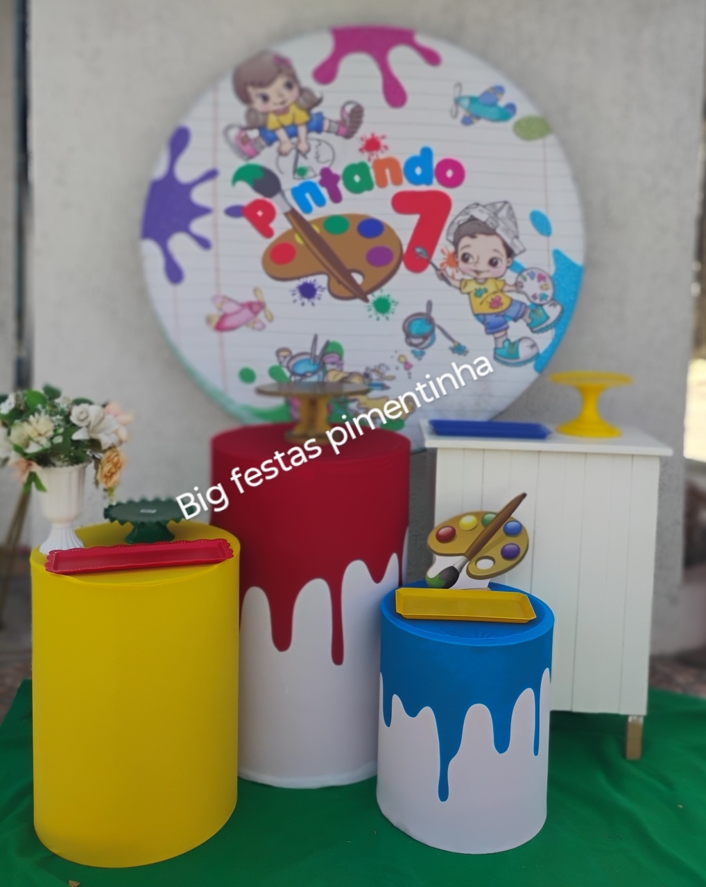 Kit Ouro Pintando O 7 (2 - big festas pimentinha