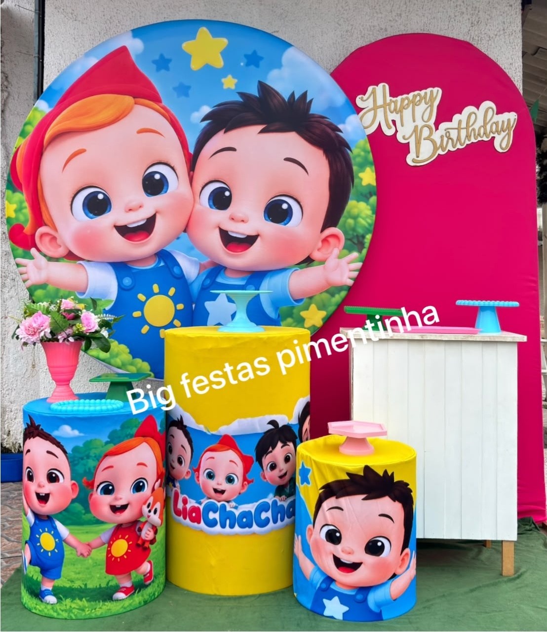 Kit Diamante Lia Cha Cha 1 - big festas pimentinha